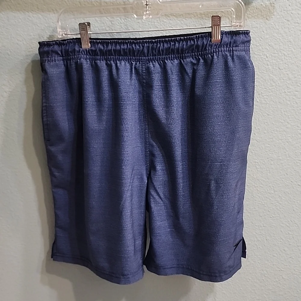 Men's Speedo Swim Trunks Blue Medium